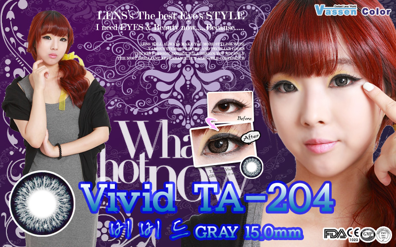 [グレー/GRAY] ビビッド TA204 - Vivid [15.0mm/Vassen]