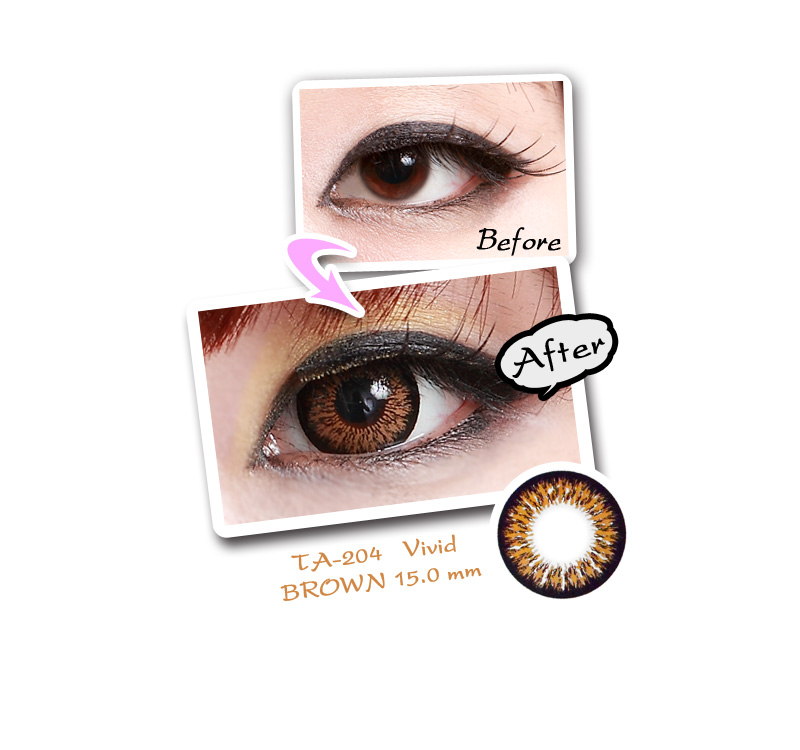 [ブラウン/BROWN] ビビッド TA204 - Vivid [15.0mm/Vassen]